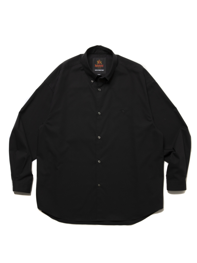 BRIEFING BT-02 ブラックシャツ COOTIE × BARACUTA 「EWP Oxford B.D. Shirts