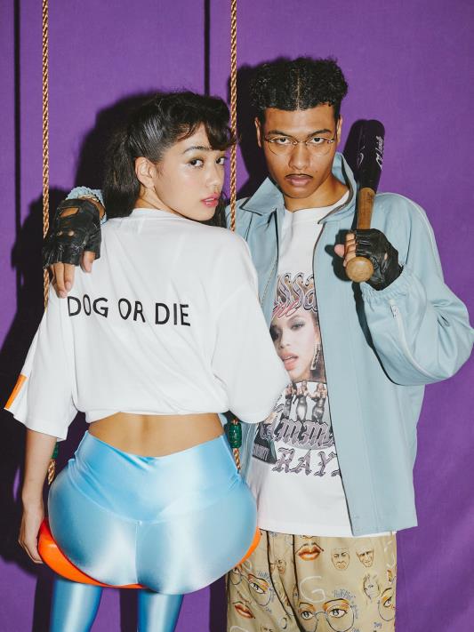 Black Weirdos 「Jane Homage Tee」 プリントティーシャツ