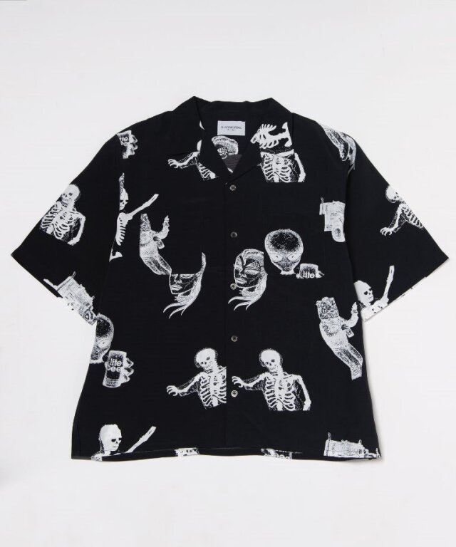 Black Weirdos 「REPO Aloha Shirt（SETUP）」 オープンカラー アロハ 