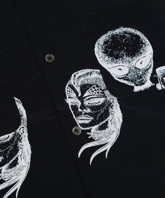 Black Weirdos 「REPO Aloha Shirt（SETUP）」 オープンカラー アロハ 