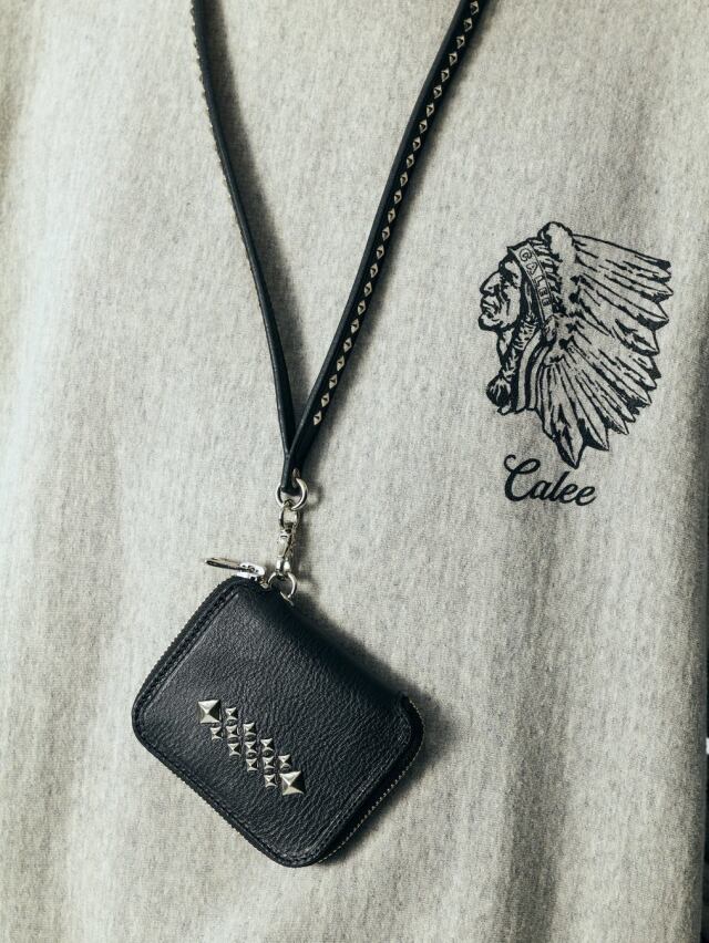 CALEE レザーウォレットチェーン CALEE】（キャリー）
