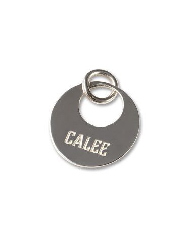 CALEEキャリー ダブルフェザーCLロゴ925 真鍮 ネックレス 59cm CALEE - CAL NT LOGO SILVER NECKLACE (SILVER) / シルバー