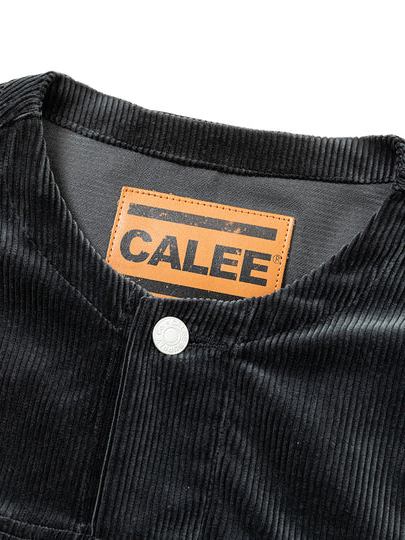 CALEE 「1ST TYPE NO COLLAR CORDUROY JACKET」 1stタイプ ノーカラー 