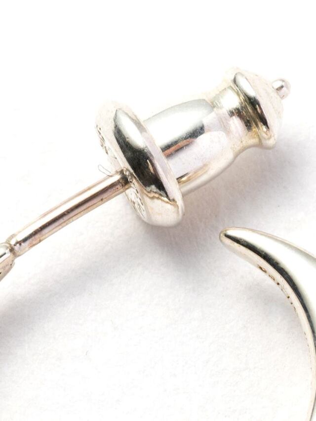 アクセサリー CALEE MOON ROLL SILVER PIERCE CALEE - MOON ROLL STUDS SILVER PIERCE (SILVER) / ムーン