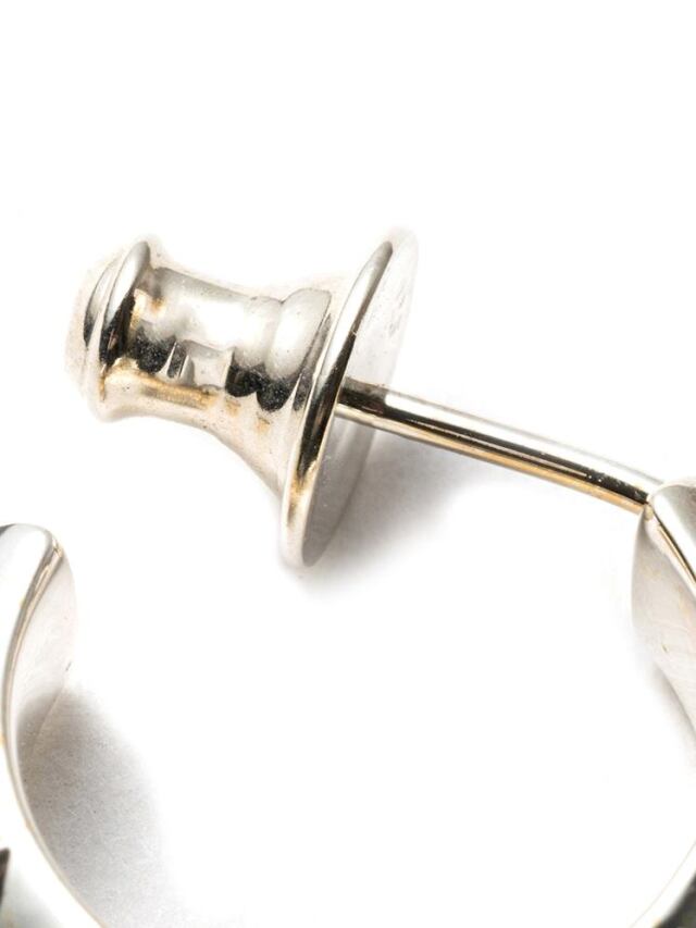 CALEE 「STUDS ROLL SILVER PIERCE ＜REGULAR＞」 SILVER 925製 ロール