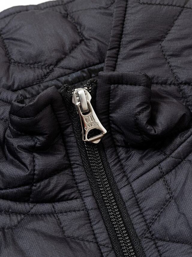 CALEE 「GEOMETRIC PATTERN QUILTING TRACK JACKET」 ナイロン 