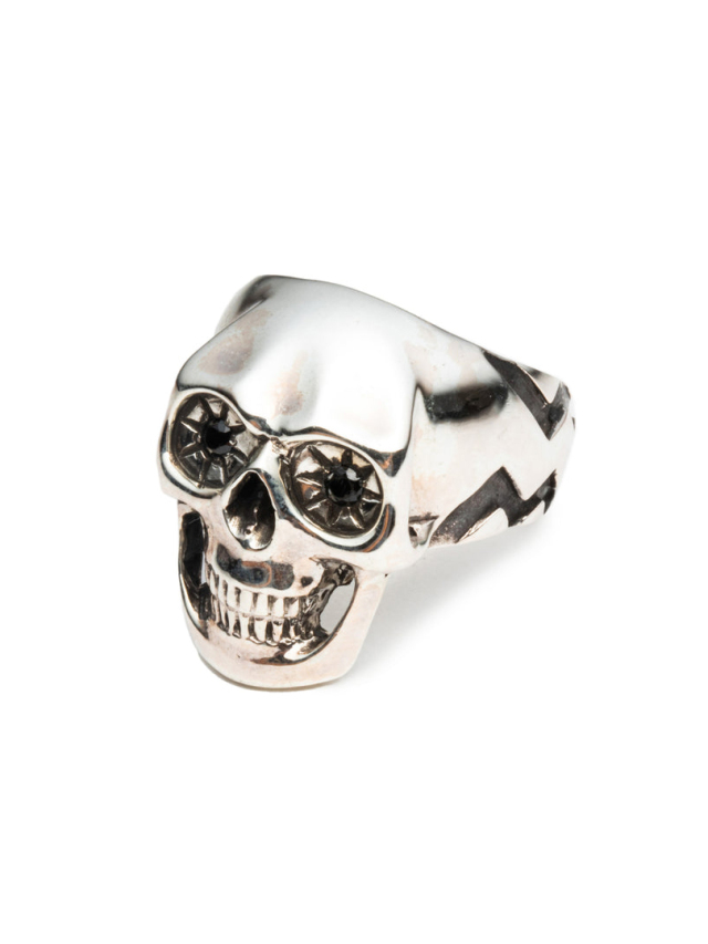 CALEE × D.O.D　「LUCKY SKULL RING ＜ONYX＞」　　SILVER925製 リング