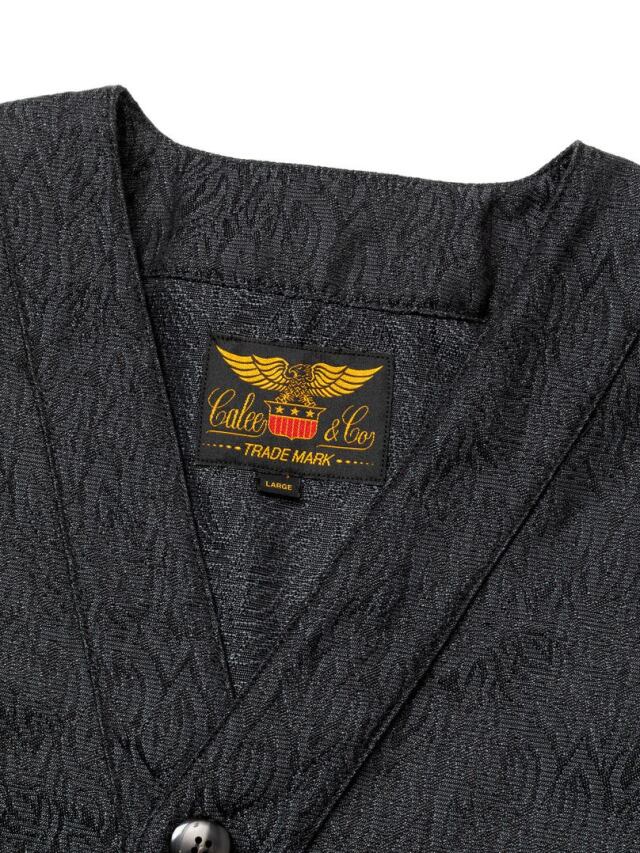 CALEE/キャリー】MOLE SKIN OVER SIZE CARDIGAN【カーディガン