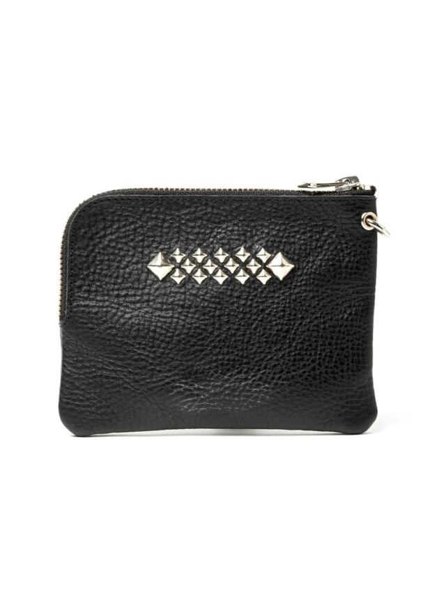 CALEE 「STUDS LEATHER WALLET POUCH」 レザーウォレットポーチ