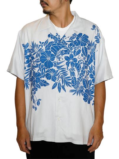 CALEE 「R/P PANEL PRINT ALOHA SH 」 オープンカラーアロハシャツ