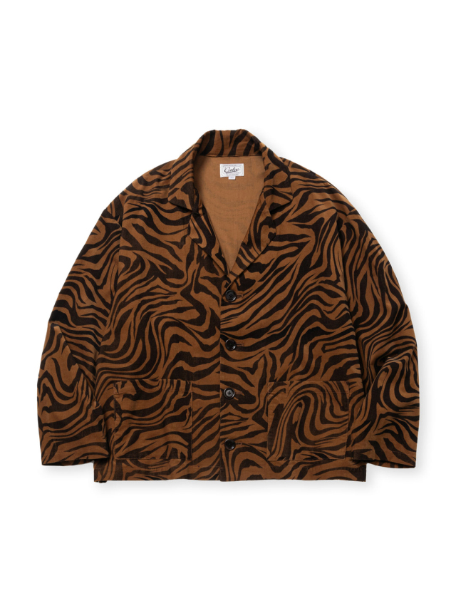 CALEE ジャケット CALEE 「ZEBRA PATTERN CORDUROY SHIRT JACKET」 コーデュロイ