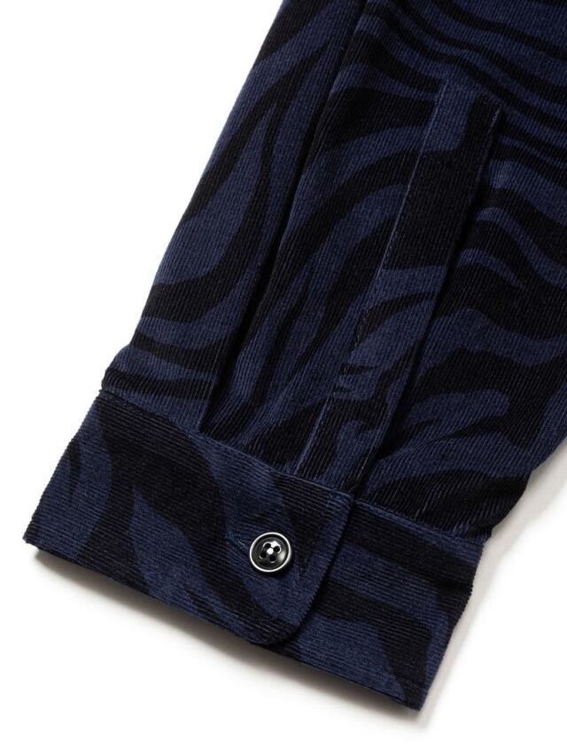 CALEE 「ZEBRA PATTERN CORDUROY OVER SH」 オーバーシルエット