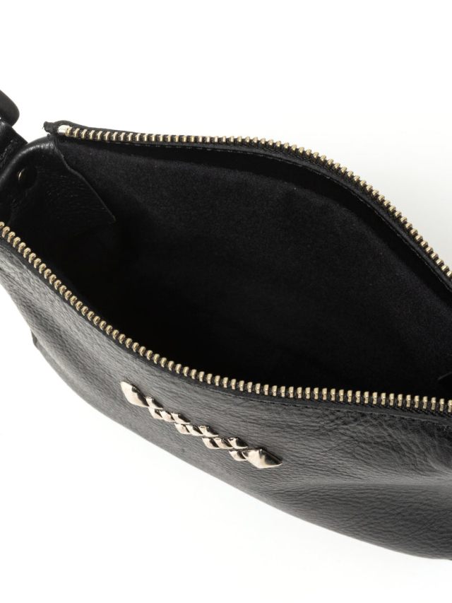 CALEE 「STUDS LEATHER MULTI POUCH」 レザーマルチポーチ