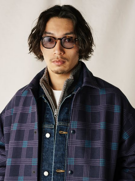 jieda 19aw PLAID COACH JACKET コーチジャケット CALEE 「BOX CHECK OVER SIZE COACH JACKET」 ドビーチェック
