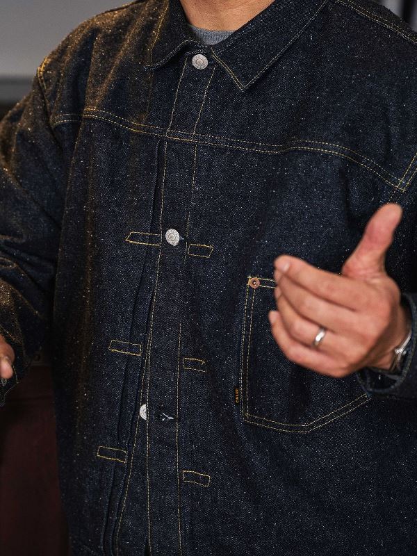 CALEE × YUTAKA FUJIWARA 「WW II DENIM JACKET」 1stタイプデニム 