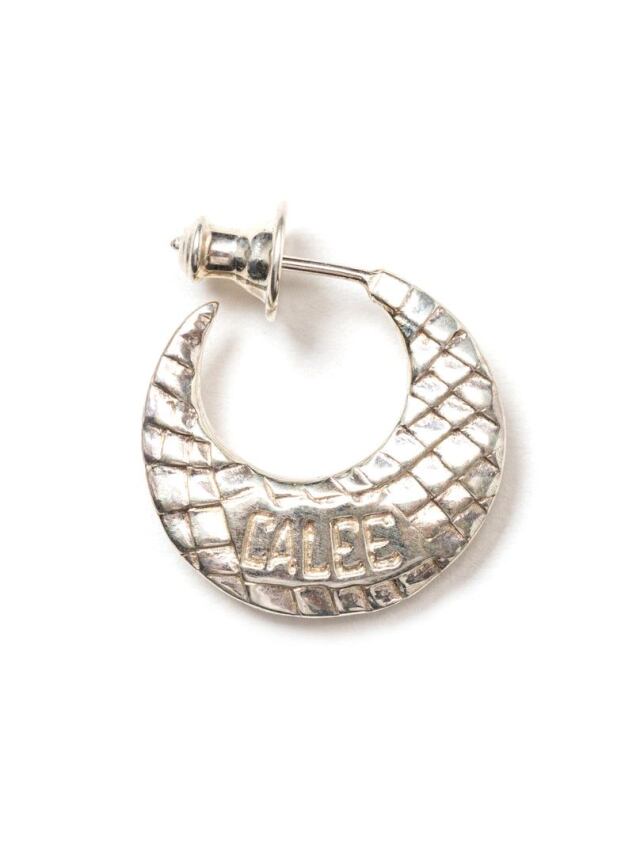 アクセサリー CALEE MOON ROLL SILVER PIERCE CALEE - MOON ROLL STUDS SILVER PIERCE (SILVER) / ムーン