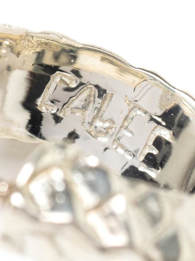CALEE 「SNAKE ROLL SILVER PIERCE＜LARGE＞ 」 SILVER 925製 ロール