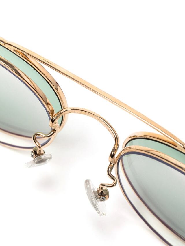 CALEE キャリー フリップアップタイプ サークルサングラス 新品 CALEE 「FLIP UP TYPE CIRCLE METAL GLASSES」 フリップアップ