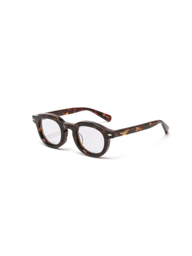 CALEE グラシーズ 眼鏡 2022 CALEE - Flip up type circle metal glasses -Limited- (Black