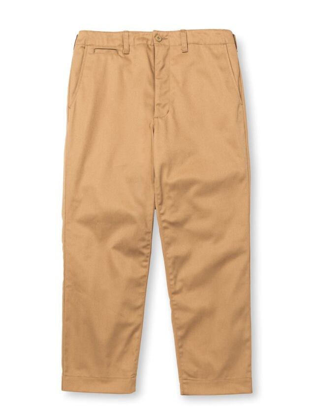 CALEE 「T/C TWILL CHINO TROUSERS ＜REGULAR＞」 T/Cツイルチノトラウザー