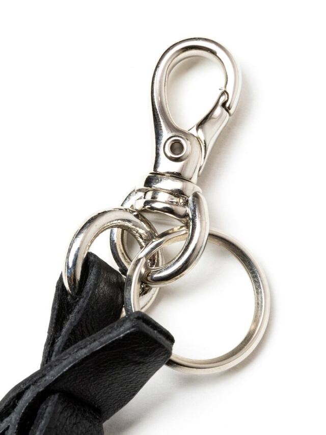 CALEE 「CHAIN LEATHER NECK STRAP」 レザーネックストラップ