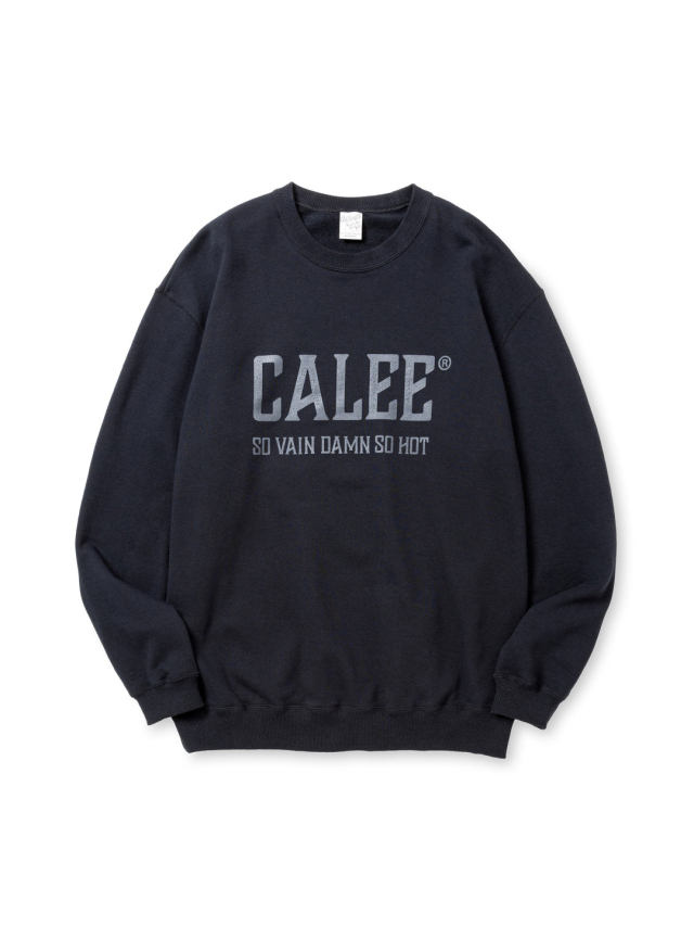 CALEE 「CALEE NATIONAL LOGO CREW NECK SW」 クルーネックスウェット