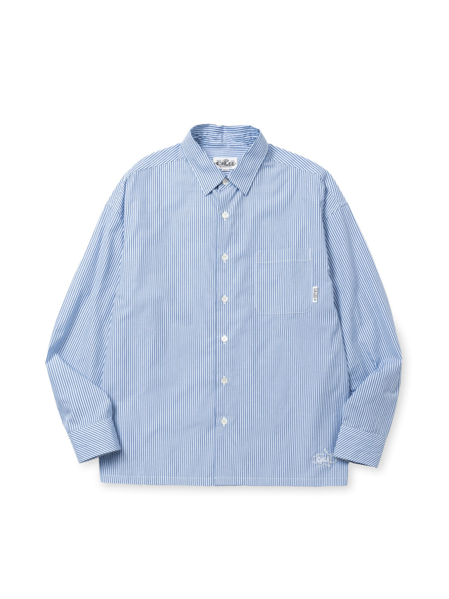 CALEE 「STRIPE BOX L/S SH」 ストライプシャツ