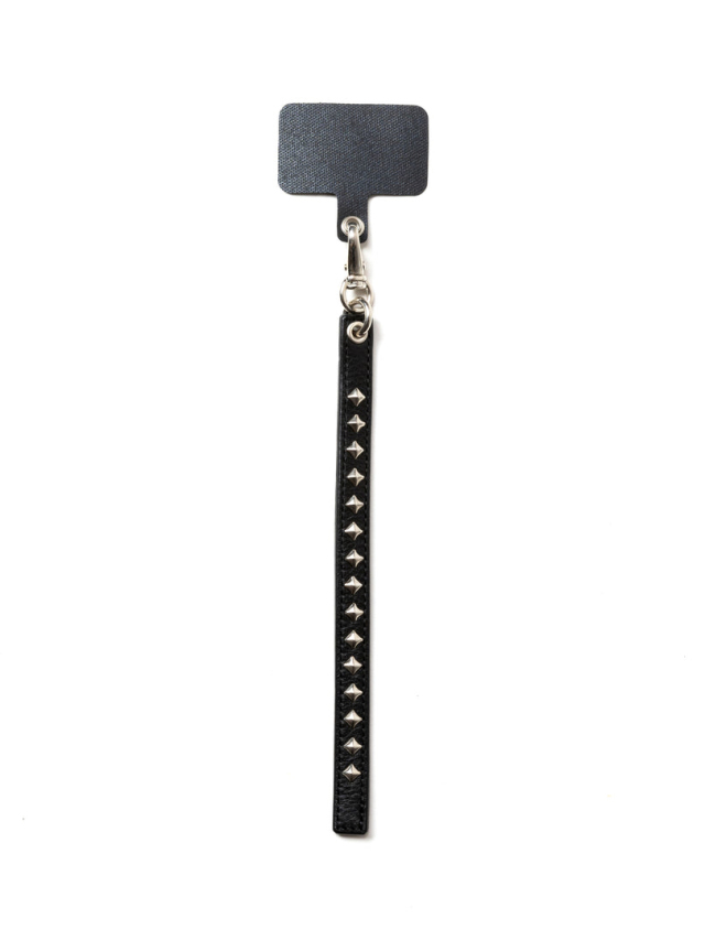 CALEE 　「STUDS LEATHER SMART PHONE STRAP」　フォンタブ レザーストラップ