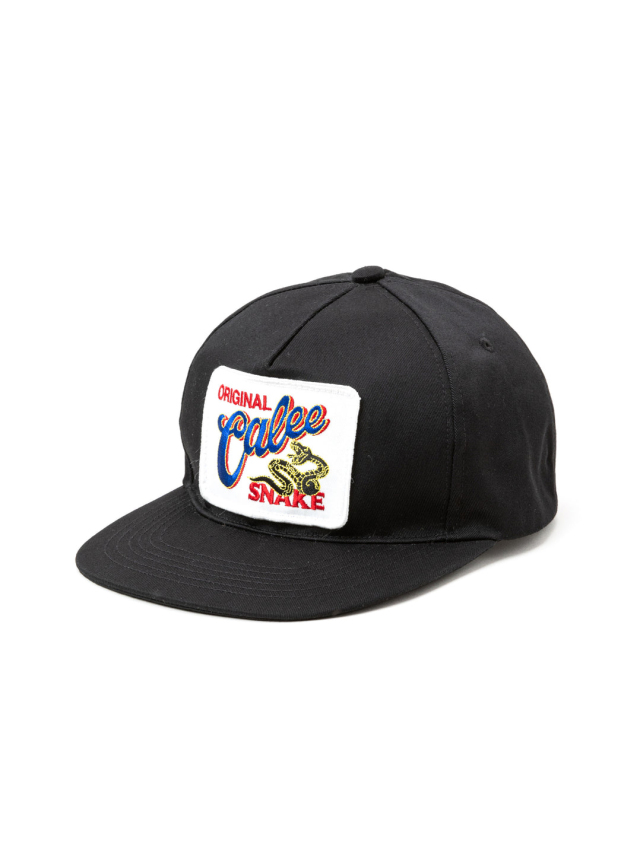 CALEE 「SNAKE LOGO WAPPEN CAP」 スナップバック キャップ