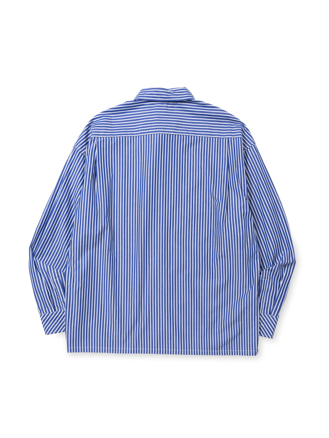 CALEE 「STRIPE BOX L/S SH」 ストライプシャツ