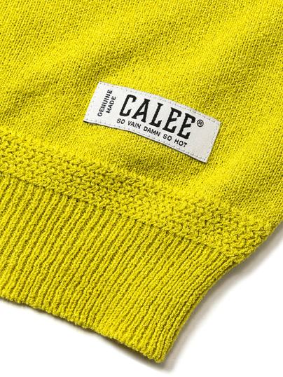 CALEE × EYYA 「BOUCLE KNIT CARDIGAN」 ニットカーディガン MASH UP