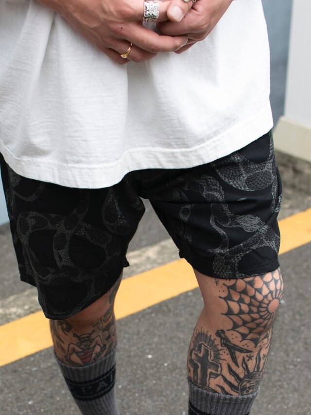 EXCLUSIVE ITEM !! 】CALEE 「R/P ALLOVER SNAKE PATTERN EASY