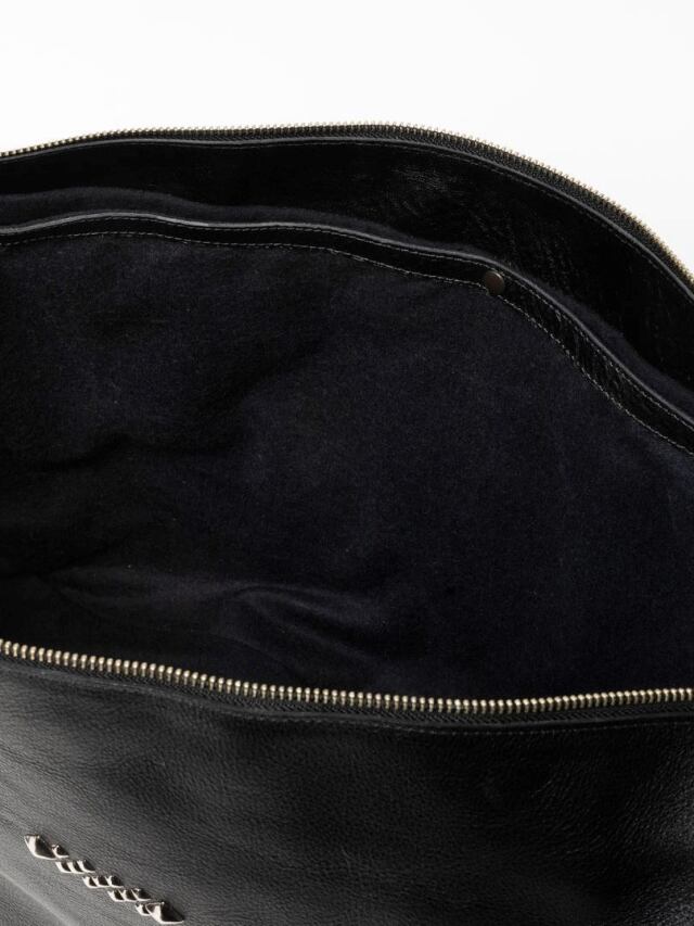CALEE 「STUDS LEATHER SHOULDER BAG ＜LARGE＞ 」 レザー