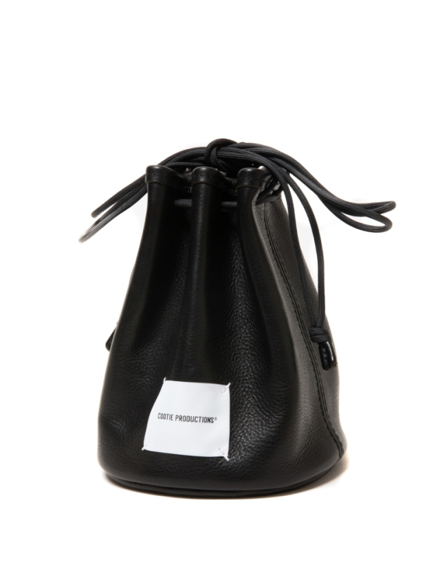 COOTIE 「Leather Bucket Bag 」 レザーバケットバッグ