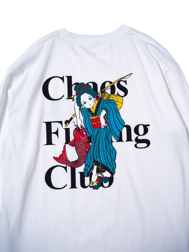 Chaos Fishing Club yabai Tシャツ M ロンT Chaos Fishing Club 「七芒星 T-Shirt L/S」 ロングスリーブ ティーシャツ
