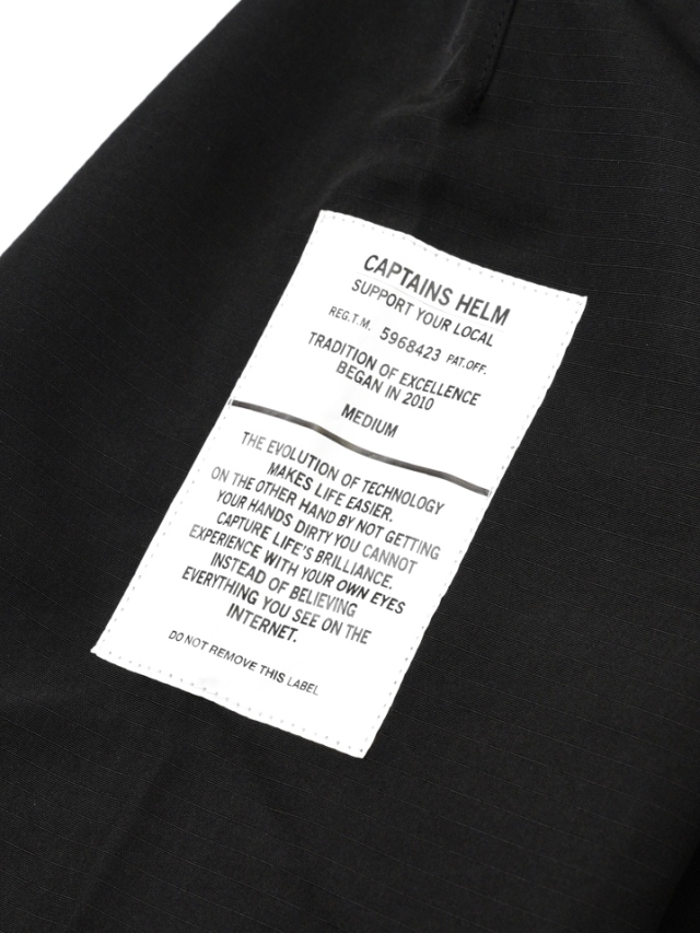 CAPTAINS HELM 「#MIL SEEKERS NYLON JACKET」 ナイロンリップストップ