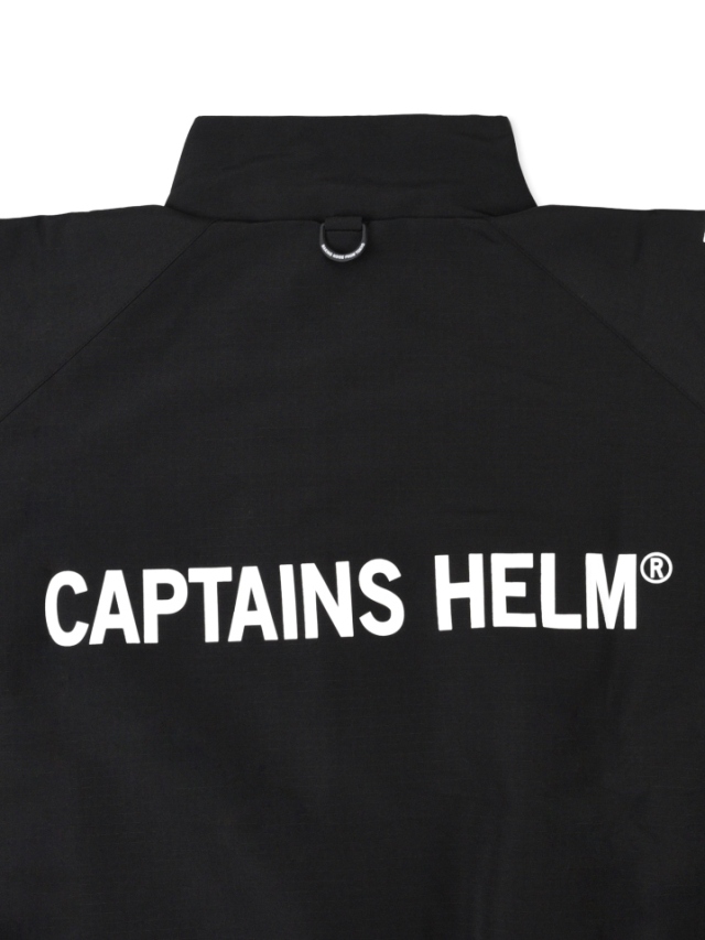 短期な値下げ‼️CAPTAINS HELM ブラック ナイロンジャケット L CAPTAINS HELM◇ナイロンジャケット