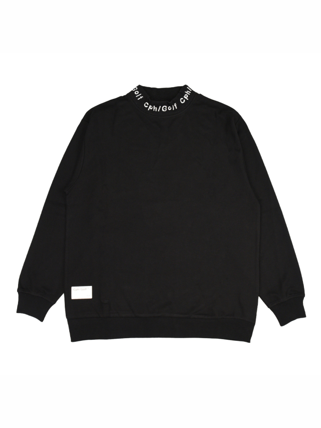 【10月7日 20:00 発売開始】CAPTAINS HELM GOLF　　「JACQUARD MOCK NECK LS TEE」 　モックネック ロングスリーブティーシャツ