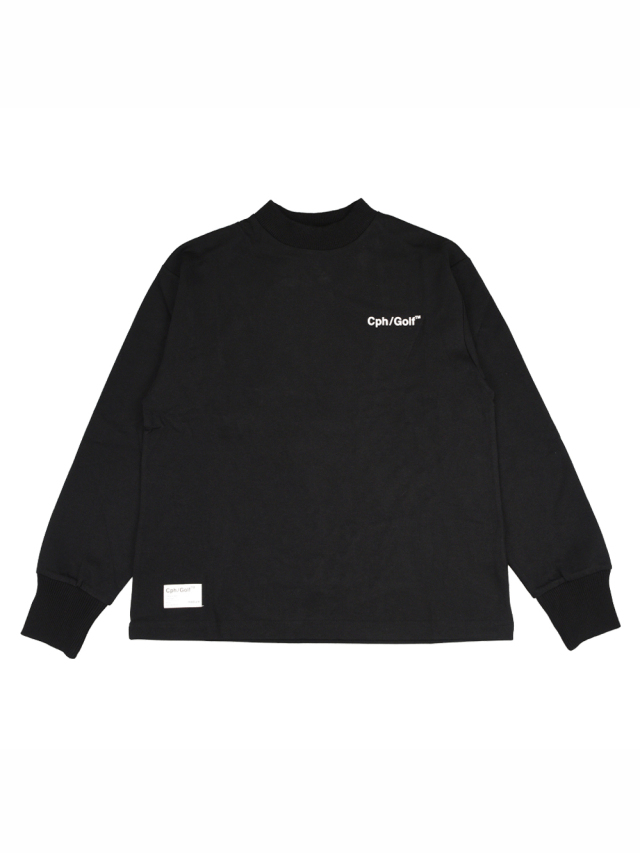 【10月7日 20:00 発売開始】CAPTAINS HELM GOLF　　「GENTLEMAN HALF MOCK NECK LS TEE」 　モックネック ロングスリーブティーシャツ