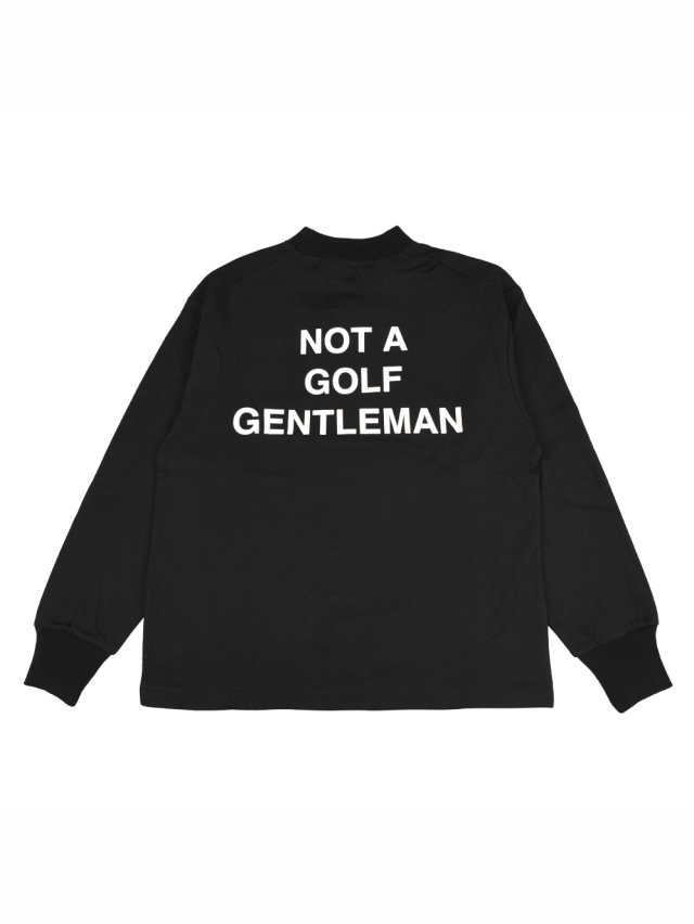CAPTAINS HELM GOLF 「GENTLEMAN HALF MOCK NECK LS TEE」 モック