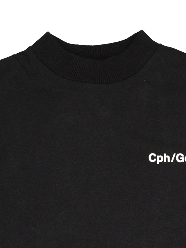 CAPTAINS HELM GOLF 「GENTLEMAN HALF MOCK NECK LS TEE」 モック