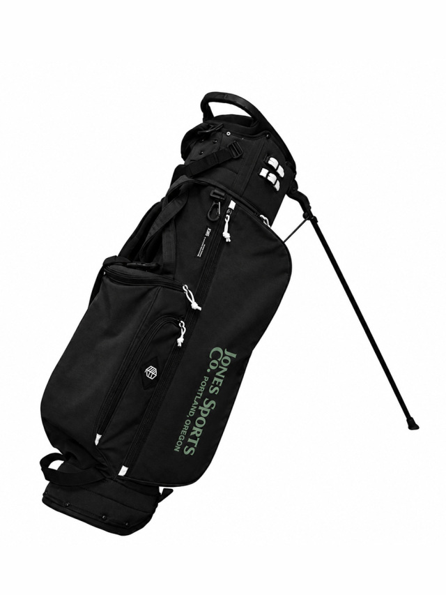 【予約商品11月初旬頃入荷予定】JONES × CAPTAINS HELM GOLF　　「TROUPER STAND BAG <BLACK>」 　キャディバッグ