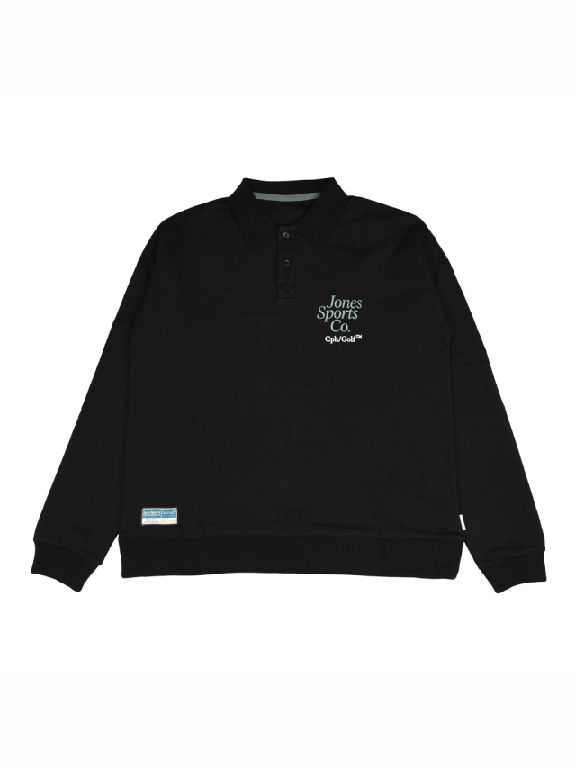 【10月21日 20:00 発売開始！】JONES × CAPTAINS HELM GOLF　　「POLO SWEAT PULLOVER」 　プルオーバーポロシャツ