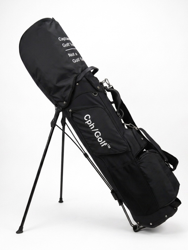 【予約商品10月初旬頃入荷予定】　CAPTAINS HELM GOLF　　「THE ESSENTIAL CADDY BAG<BLACK>」 　キャディバッグ