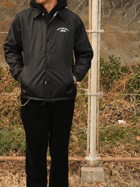 CAPTAINS HELM 「#SAVAGE LOGO COACH JKT 」 ナイロン コーチジャケット