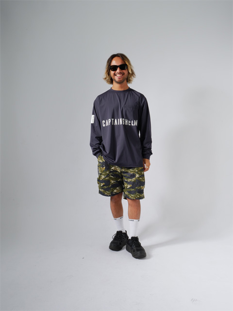 CAPTAINS HELM 「#COOL-TOUCH DRY TECH RASH GUARD」 ドライテック 