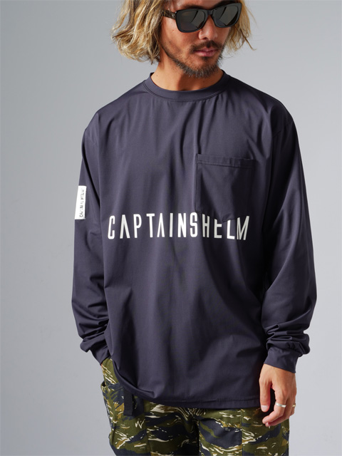 CAPTAINS HELM 「#COOL-TOUCH DRY TECH RASH GUARD」 ドライテック 