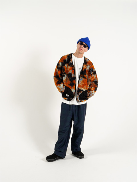 CAPTAINS HELM 「#TIE-DYE BOA WRAP JACKET」 タイダイ ボアジャケット