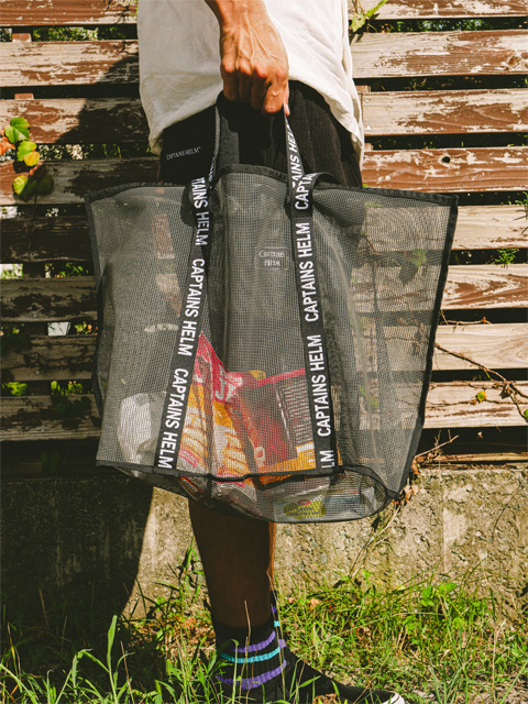 CAPTAINS HELM 「 #MESH TOTE BAG 」 メッシュ トートバッグ