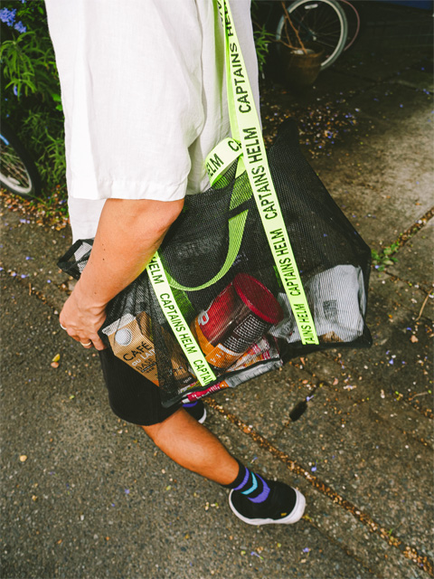 CAPTAINS HELM MESH TOTE BAG トートバッグ CAPTAINS HELM 「 #MESH TOTE BAG 」 メッシュ トートバッグ